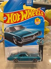 2025 Hot Wheels #50 HW Modifié 2/5 '66 BUICK RIVIERA Teal Avec Chrome MC5 Rayons