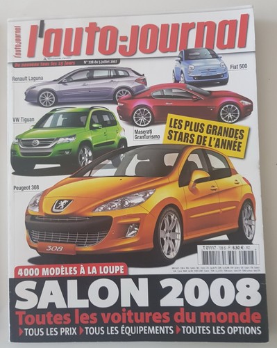 Salon 2008 auto - salon, l'auto-journal