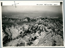 France, Photo aérienne des Ecrins avec Mont Blanc etc, vue prise du SAP au 3700 