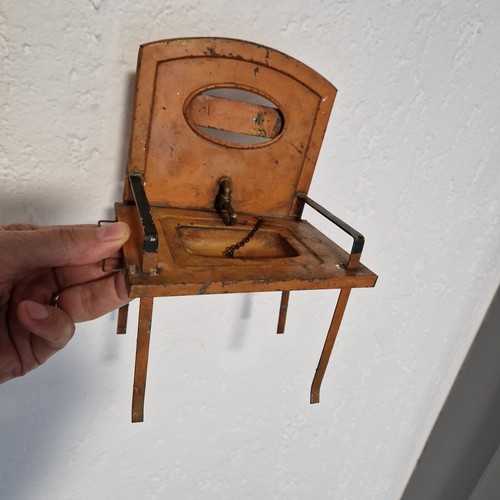 Meuble toilette tole pour - de,