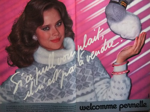 Publicité 1980 laine welcomme - 1980,