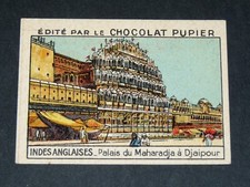 CHROMO CHOCOLAT PUPIER ASIE