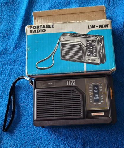 Vintage mini radio - vintage, portable