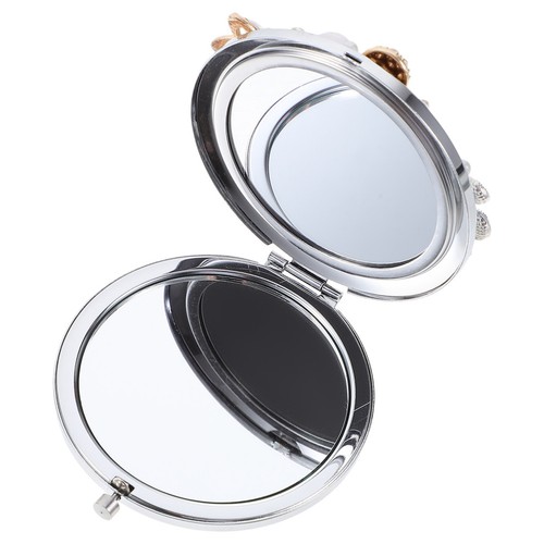 Mini miroir pliant - , fleurs