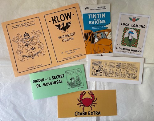 Lot tintin hergé objets - lot, &
