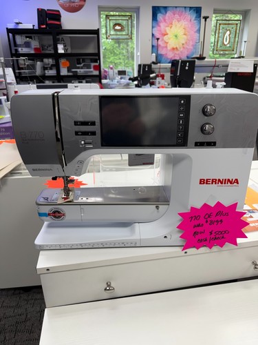Bernina b770qe quilters - bernina,