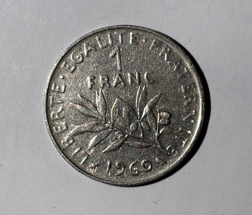 Pièce franc 1960 la - pièce, 1960.