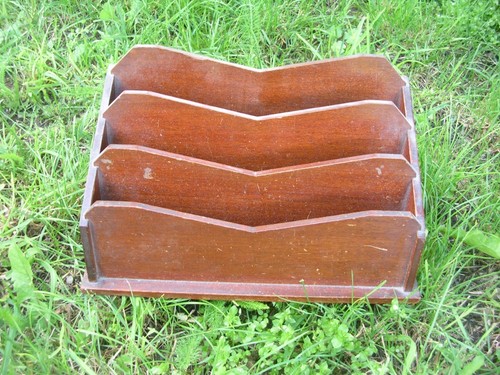 Ancien porte courrier bois - porte,