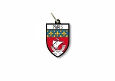 Porte cles clefs cle drapeau