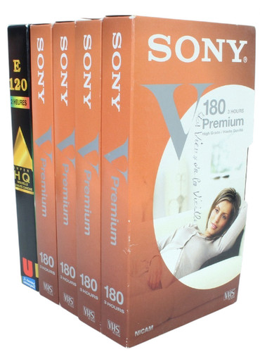 Lot video cassette sony - 4,