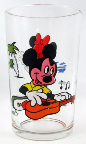Mickey minnie verre à - -,