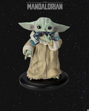 Star Wars : The Mandalorian - Attakus - Statue 1/5 Grogu Eating the Frog - Attak