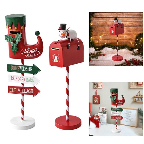 Boîte aux lettres noël - boîte,