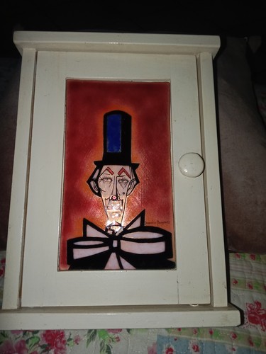 Boîte clées clown émaillé - clées,