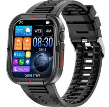 Montre Noir Connecté Homme