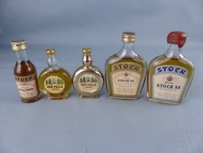Lot de 5 mignonnettes BRANDY