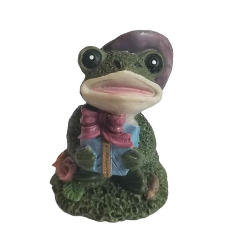 Vintage resin frog 1998 - vintage, iac