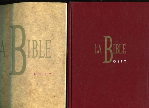 Bible osty très - osty, |