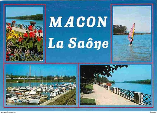Carte postale macon - -,