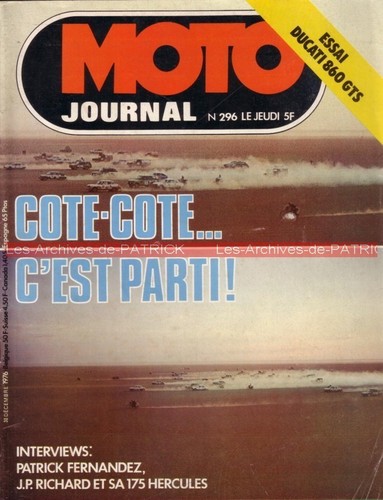 Moto journal 296 - ducati, 860