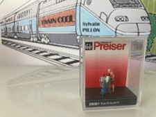 28081 PREISER BOITE DE PERSONNAGE femme avec sont chariot ECHELLE HO 1/87