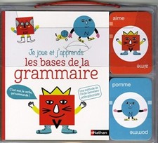 Je joue et j'apprends : les bases de la grammaire - Coffret cartes + livre - Dès