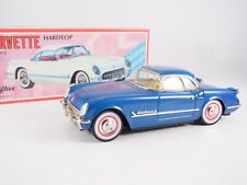 FIFTIES JAPON CHEVROLET CORVETTE type 1953 Hard top tôle neuf coloris rare 1/18
