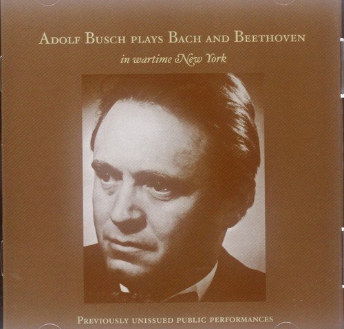 Adolf busch joue bach - busch,
