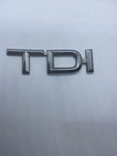 AUDI TDI  Origine LOGO insigne emblème Monogramme Badge