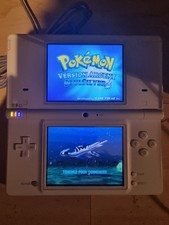 Console Nintendo DSi blanche vendue d’occasion sans chargeur, sans stylet...