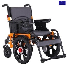 Fauteuil roulant électrique pliable léger, batterie 12Ah, largeur d'assise 20