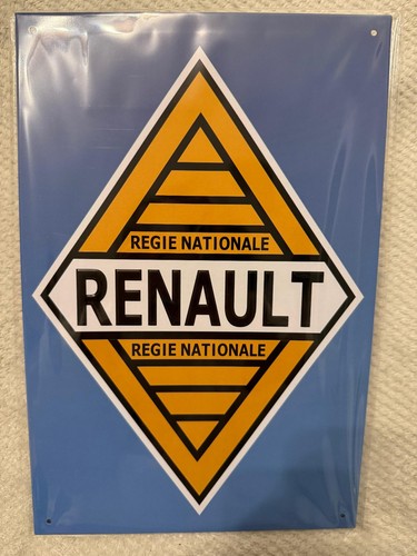 Plaque decorative renault - decorative,