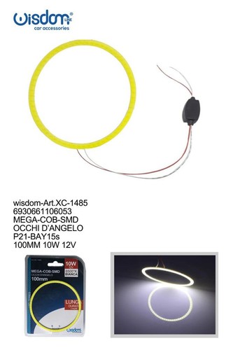 Anneau led angel eyes 100mm - angel,