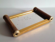 Ancien Petit Plateau Miroir