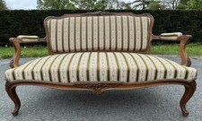 Canapé Napoléon III Banquette Fauteuil Ancien Empire XIXeme Château
