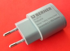 Berner 367177 Chargeur USB Sortie 5V - 2A Idéal pour sans Fil Double de Panneau