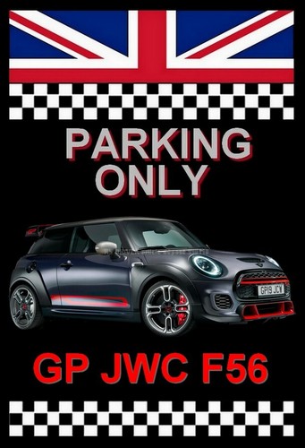 Plaque parking only mini gp - parking,