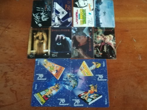 Lot 12 mobicartes toutes - lot,