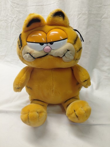 Vtg garfield large sitting - garfield,