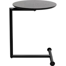 Table ronde Kare Design Easy en bois noir 46 cm