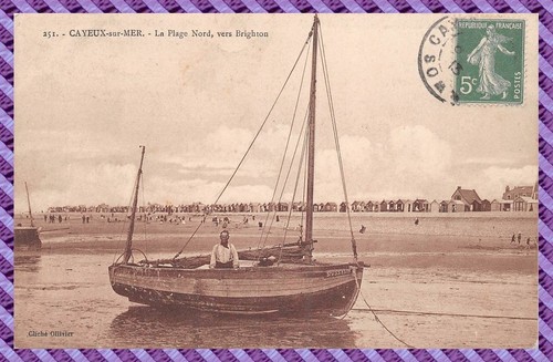 Carte postale cayeux - postale,
