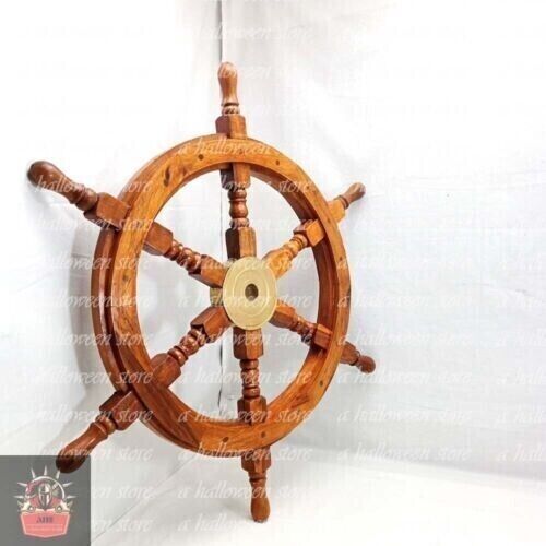 Volant bois grand navire - en,