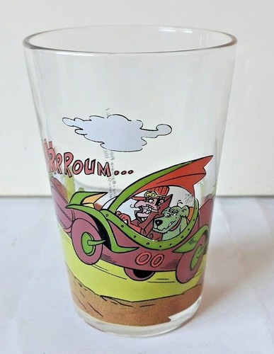 Verre moutarde wacky races - verre,