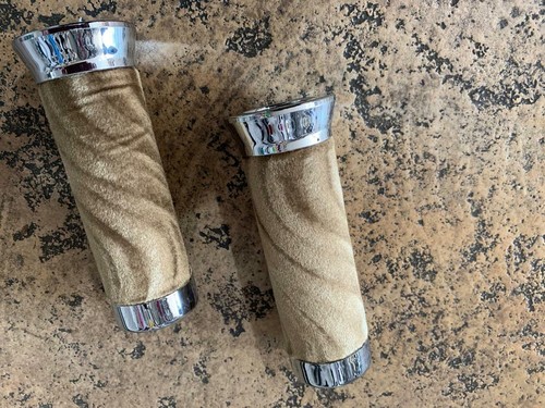Custom bicycle grips beige - custom,