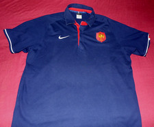 Polo(No Maillot)De Rugby Du XV De France Saison 2009/2010 Taille XL