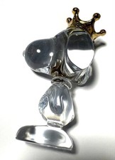 Figurine Baccarat King Snoopy
