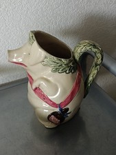 Pichet cruche cochon barbotine - cruche,