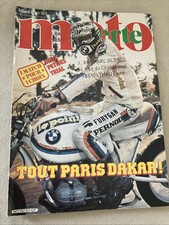 Moto verte 83 1981 Paris Dakar BMW R80GS Yamaha 175 Honda 200 Seeley 125 honda