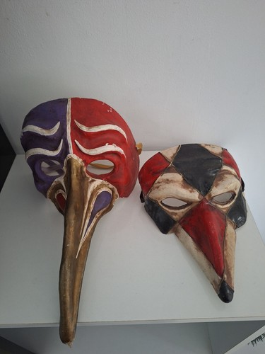 Masque ancien carnaval - , de