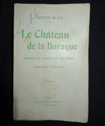 Livre 1884 chasse chateau - livre, le